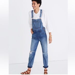 Madewell Straight Leg Overalls
